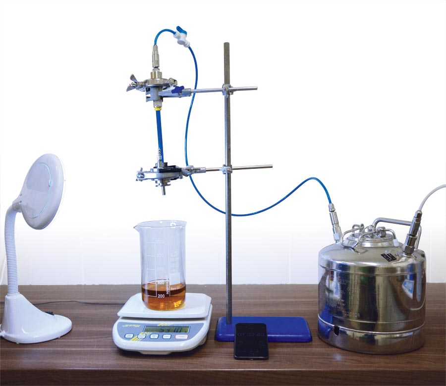 Filterability Testing Hall Pyke